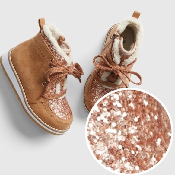 gap glitter boots
